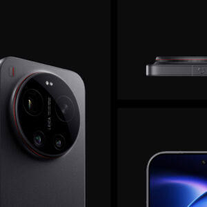 Xiaomi 17 Ultra màu đen, mặt trước và cụm camera sau Leica.